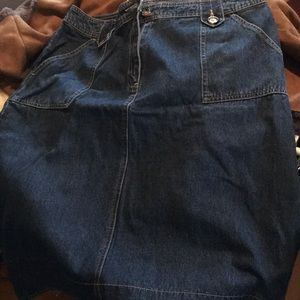 Denim skirt